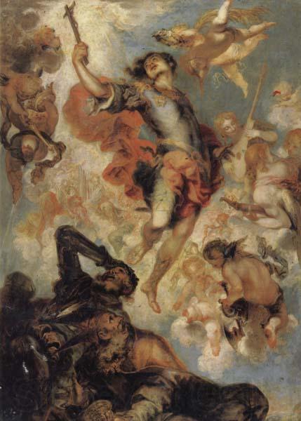 Francisco de Herrera the Younger The Triumph of St.Hermengild France oil painting art